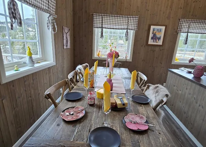 Дом отдыха Cozy Retreat In Fl, Norway - Perfect For Families And Nature Lovers Фло